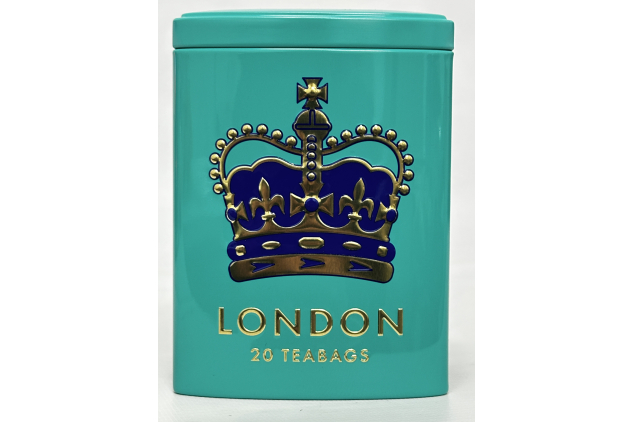 Ahmad Tea Colourful London Caddy English Tea No.1 20 Teabags 40g