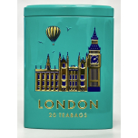 Ahmad Tea Colourful London Caddy English Tea No.1 20 Teabags 40g