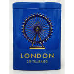 Ahmad Tea Colourful London Caddy Earl Grey Tea 20 Teabags 40g