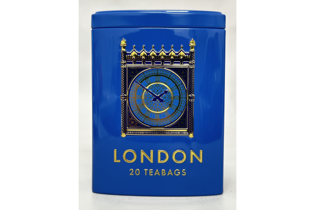 Ahmad Tea Colourful London Caddy Earl Grey Tea 20 Teabags 40g