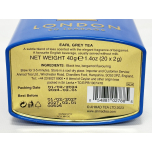 Ahmad Tea Colourful London Caddy Earl Grey Tea 20 Teabags 40g