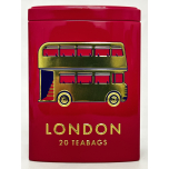 Ahmad Tea Colourful London Caddy English Breakfast Tea 20 Teabags 40g