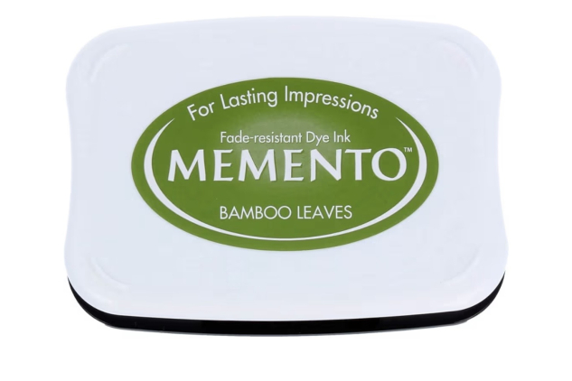 Tsukineko ME000707 Memento Dye Ink Pad - Bamboo Leaves