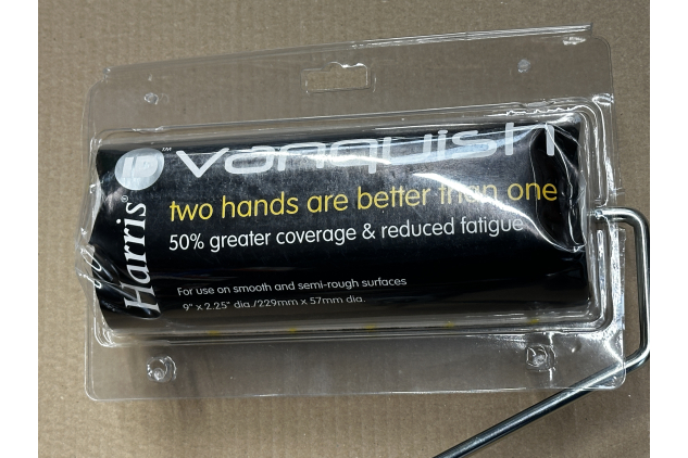 Harris ID Vanquish 9 Inch Paint Roller for Smooth & Semi-Rough Surfaces