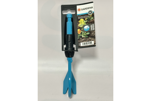 GARDENA combisystem Cultivator 3132-20 | 3.6cm Working Width | Compatible with All GARDENA cs Handles | Steel Construction with Corrosion Protection