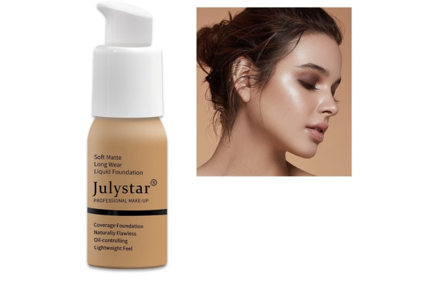 Liquid Foundation Concealer Waterproof Long-Lasting, Moisturising Repairing Blemish Balm Shade 3 30ml