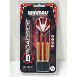 Winmau Broadside Steel Tip Brass Darts 22g