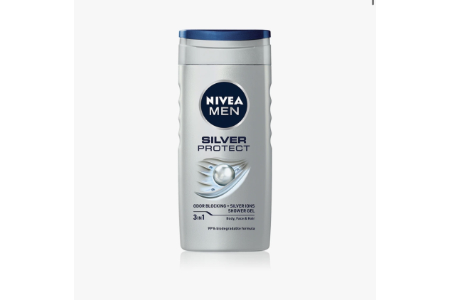 NIVEA MEN Silver Protect Shower Gel 500ml