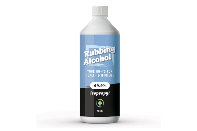 Rubbing Alcohol 500ml 99% Pure Isopropanol IPA for Cleaning, Medical Use, Electronics