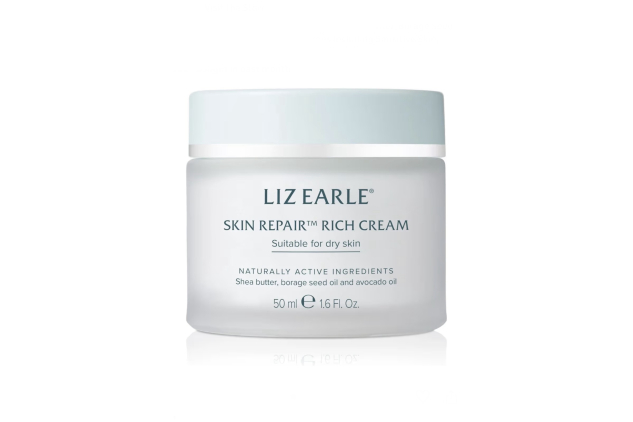 Liz Earle Skin Repair Rich Cream with Shea Butter, Borage Seed Oil and Avocado Oil 50ml