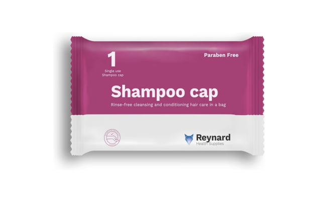 Reynard Rinse Free Shampoo Cap with Waterless Shampoo & Conditioner Easy Dry Hair Wash  No Water Needed
