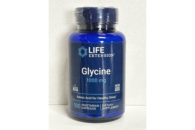 Life Extension Glycine 1000mg 100 Vegetarian Capsules