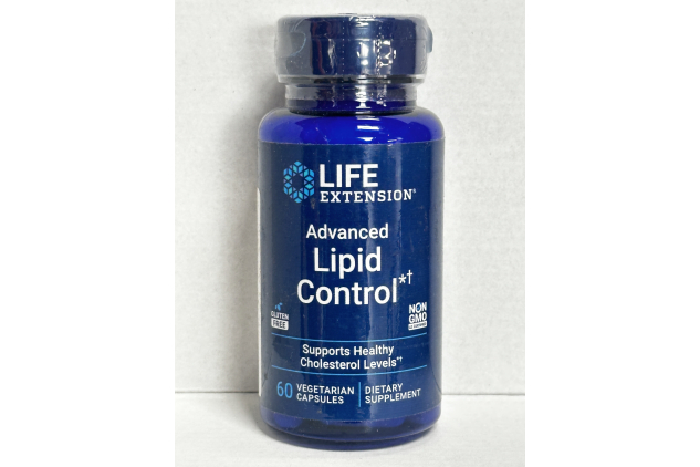 Life Extension Advanced Lipid Control 60 Vegetarian Capsules