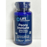 Life Extension Peony Immune White Peony Root Extract 60 Vegetarian Capsules