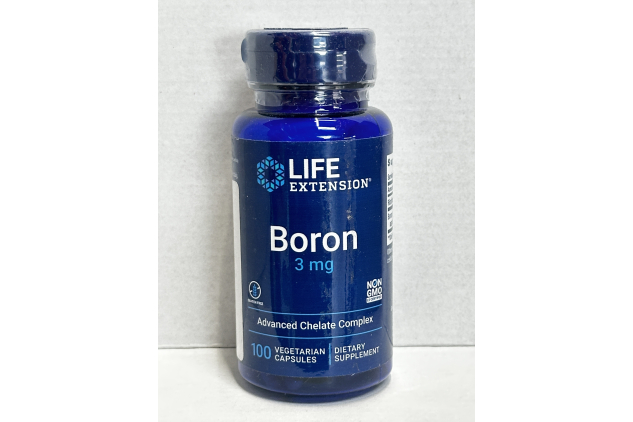 Life Extension Boron 3mg 100 Vegetarian Capsules