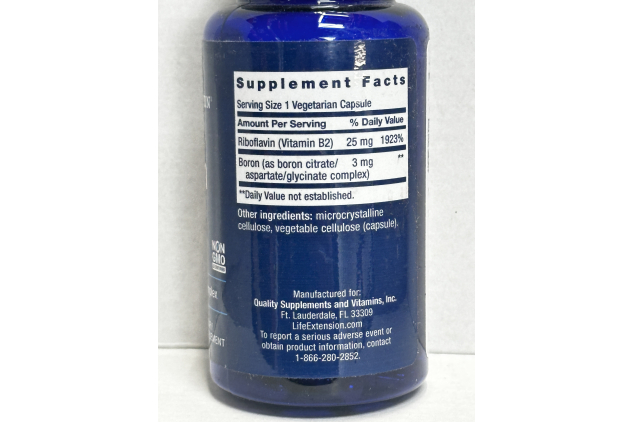 Life Extension Boron 3mg 100 Vegetarian Capsules