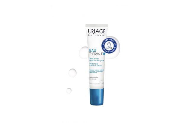 Uriage Eye Contour Cream with Hyaluronic Acid for Sensitive Skin 15ml - Reduces Fine Lines