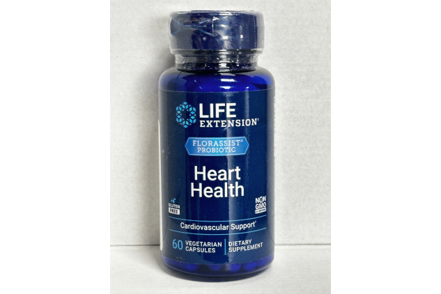 Life Extension Florassist Probiotic Heart Health 60 Vegetarian Capsules