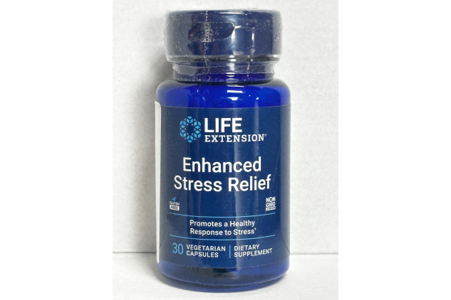 Life Extension Enhanced Stress Relief 30 Vegetarian Capsules