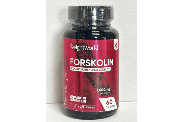 Forskolin Coleus Forskohlii Extract 1000mg 60 Capsules