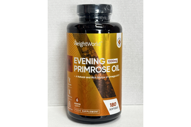 Evening Primrose Oil 1000mg 180 Softgels
