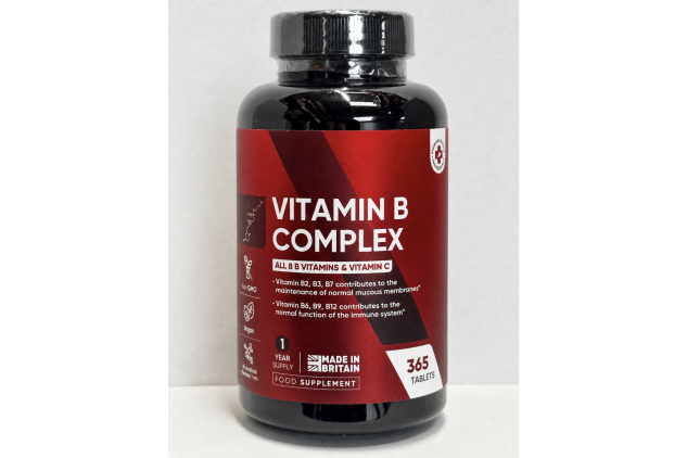Vitamin B Complex with Vitamin C 365 Tablets