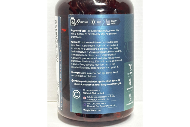 Omega-3 Fish Oil 2000mg 240 Softgels | PAST BBE DATE