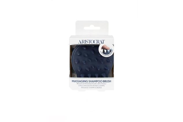 Aristocrat Massaging Shampoo Brush Navy