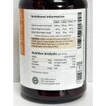 Certified Organic Turmeric with Ginger and Black Pepper 180 Capsules | PAST BBE DATE