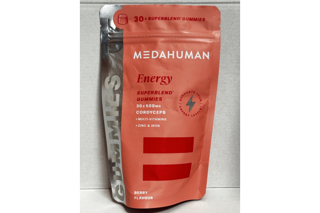 Medahuman Energy Superblend Gummies Berry Flavour 30 Gummies