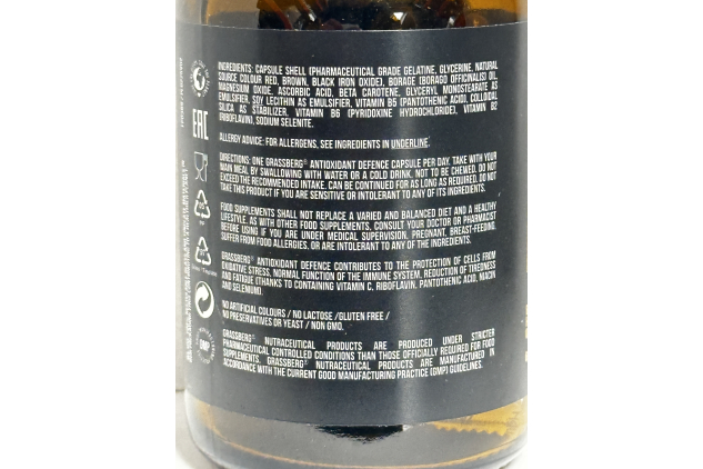Grassberg Antioxidant Defence 60 Capsules
