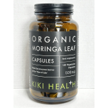 KIKI Health Organic Moringa Leaf 500mg 120 Vegetarian Capsules