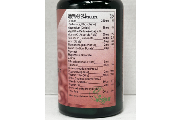 Health Plus Bone Complex 60 Vegan Capsules