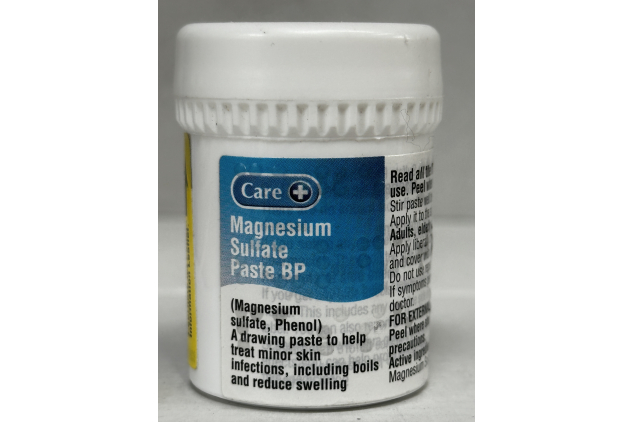Care Magnesium Sulfate Paste BP 50g