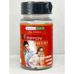 Energy Vital Siberian Ginseng Caffeine Taurine 60 Capsules
