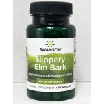 Swanson Slippery Elm Bark 400mg 60 Capsules