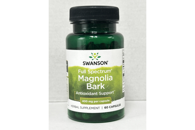 Swanson Full Spectrum Magnolia Bark 400mg 60 Capsules