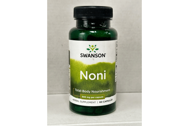 Swanson Noni Fruit 500mg 60 Capsules