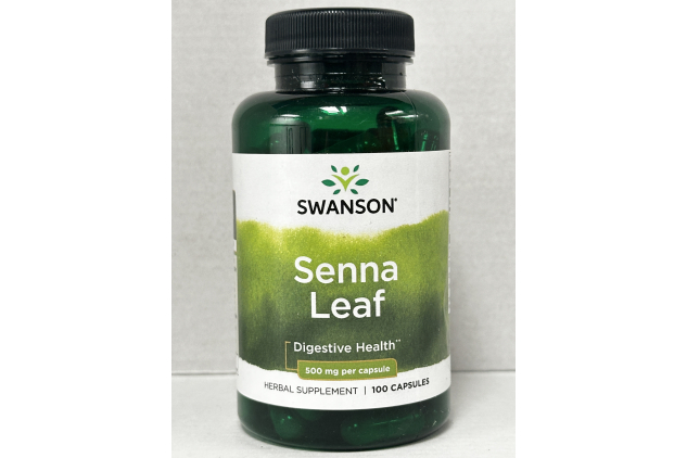 Swanson Senna Leaf 500mg 100 Capsules