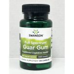 Swanson Full Spectrum Guar Gum 400mg 60 Capsules