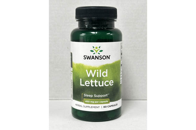 Swanson Wild Lettuce 450mg 60 Capsules