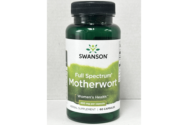 Swanson Full Spectrum Motherwort 400mg 60 Capsules