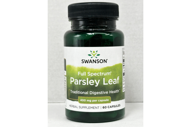 Swanson Full Spectrum Parsley Leaf 400mg 60 Capsules