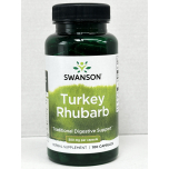 Swanson Turkey Rhubarb Root 500mg 100 Capsules