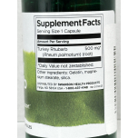 Swanson Turkey Rhubarb Root 500mg 100 Capsules