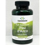 Swanson Full Spectrum Pau d’Arco 500mg 100 Capsules