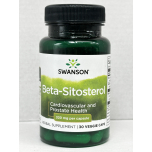 Swanson Beta-Sitosterol 320mg 30 Veggie Caps with Zinc & Selenium