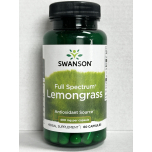 Swanson Full Spectrum Lemongrass 400mg 60 Capsules