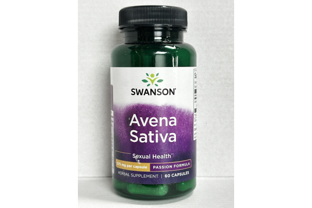 Swanson Avena Sativa 575mg 60 Capsules