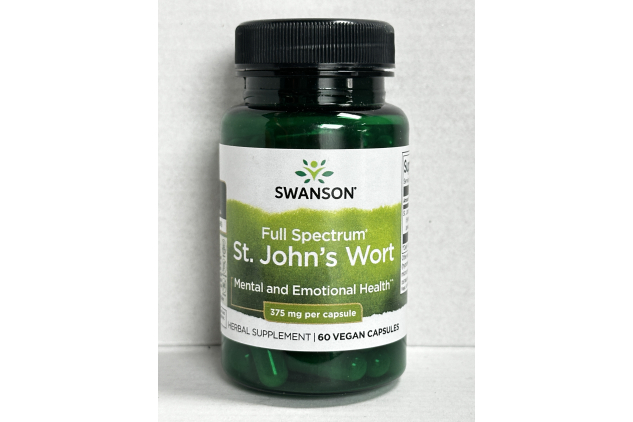 Swanson Full Spectrum St John’s Wort 375mg 60 Vegan Capsules